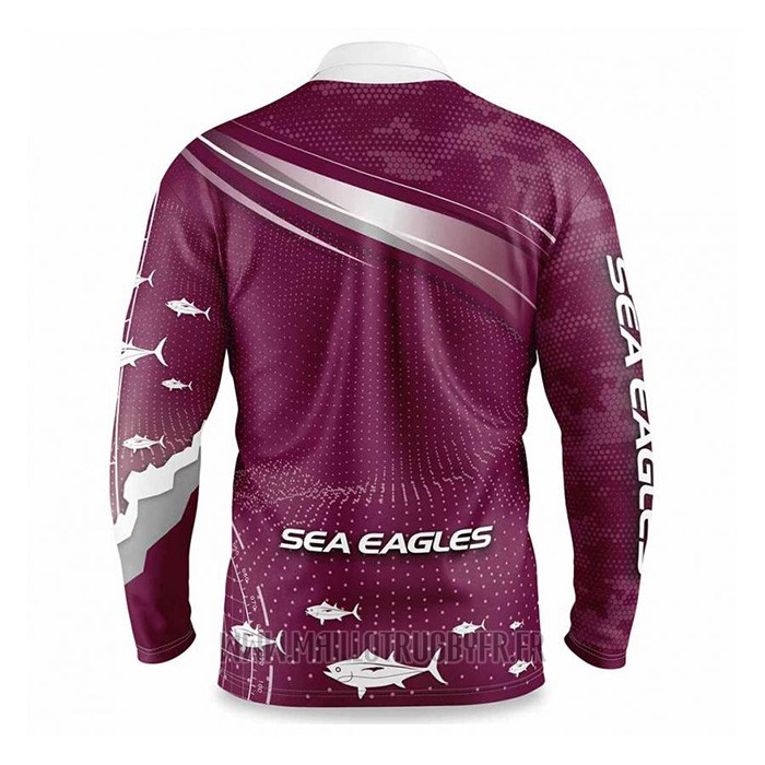 Maillot NRL Manly Warringah Sea Eagles Rugby 2022 Fish Finder